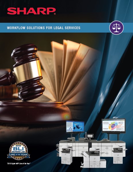 Sharp, Color Advanced, Legal Brochure, Advanced Copier Technologies