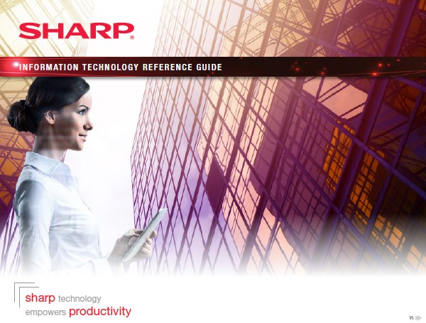 Sharp, It Reference Guide, Advanced Copier Technologies